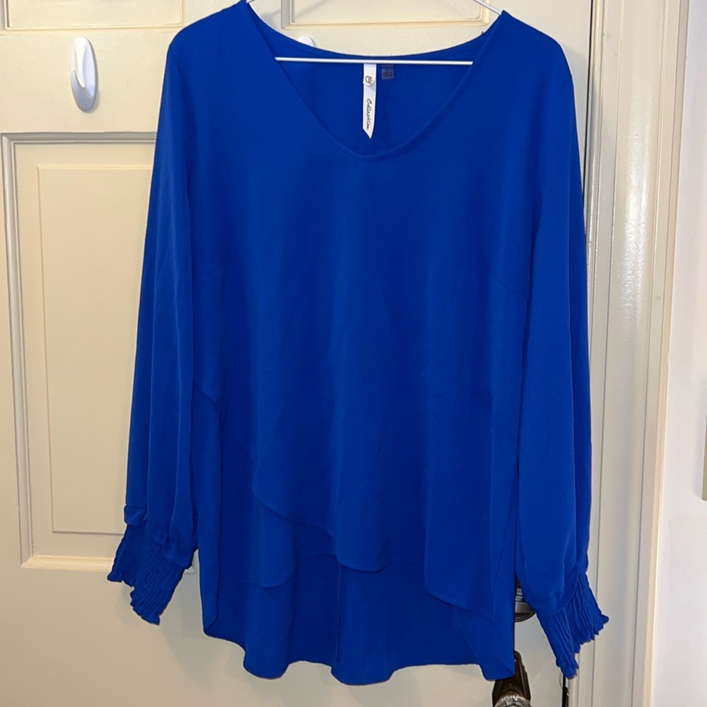 Blue blouse